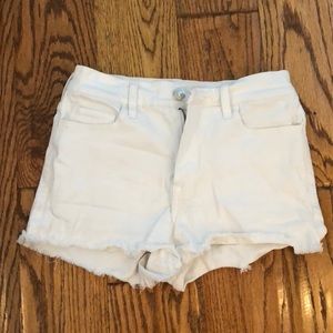 white shorts